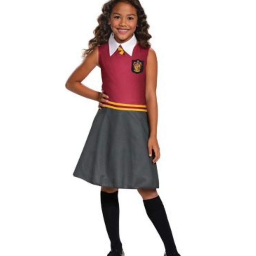 Large Harry Potter Gryffindor Halloween Costume Girls Youth Size 10/12